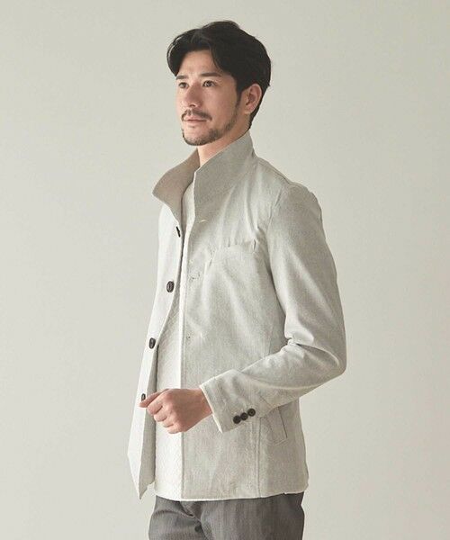 MEN'S BIGI / メンズビギ ブルゾン | スーパーストレッチT/Cツイルスタンドカラーブルゾン | 詳細2