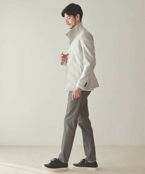 MEN'S BIGI / メンズビギ ブルゾン | スーパーストレッチT/Cツイルスタンドカラーブルゾン | 詳細5