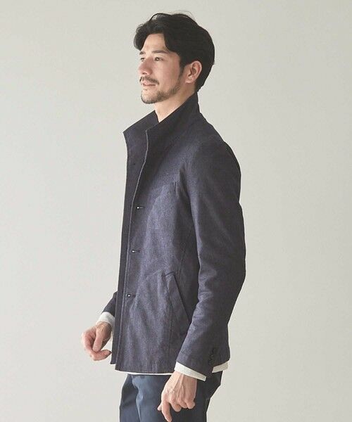 MEN'S BIGI / メンズビギ ブルゾン | スーパーストレッチT/Cツイルスタンドカラーブルゾン | 詳細10