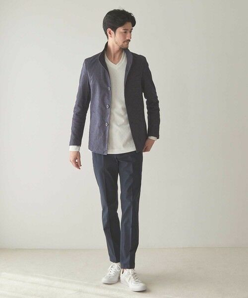 MEN'S BIGI / メンズビギ ブルゾン | スーパーストレッチT/Cツイルスタンドカラーブルゾン | 詳細13