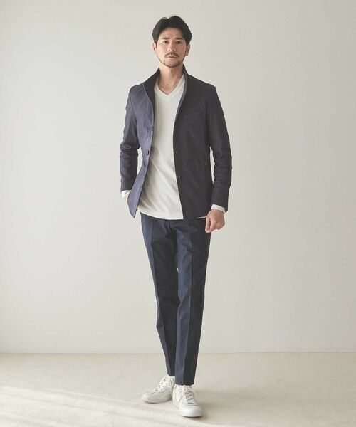 MEN'S BIGI / メンズビギ ブルゾン | スーパーストレッチT/Cツイルスタンドカラーブルゾン | 詳細14