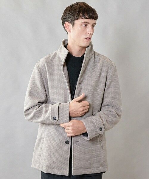 MEN'S BIGI / メンズビギ ブルゾン | フェイクウール スタンドブルゾン | 詳細1