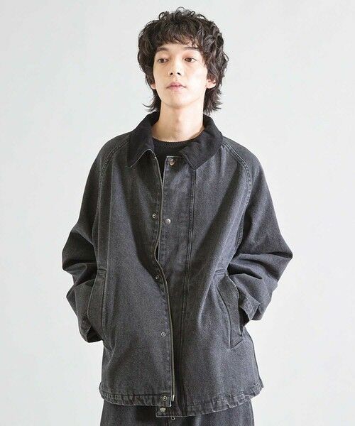 MEN'S BIGI / メンズビギ ブルゾン | BOXY デニムジャケット | 詳細1