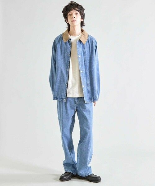 MEN'S BIGI / メンズビギ ブルゾン | BOXY デニムジャケット | 詳細14