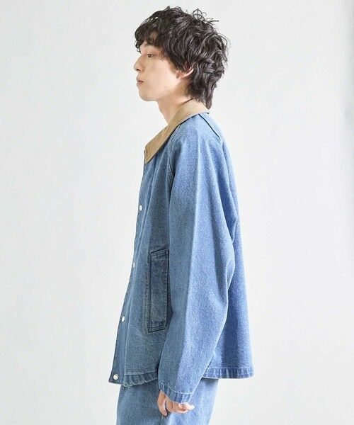 MEN'S BIGI / メンズビギ ブルゾン | BOXY デニムジャケット | 詳細10