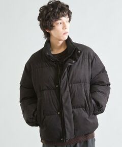 MEN'S BIGI / メンズビギ ブルゾン | ビーガンスウェード中綿ブルゾン