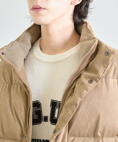 MEN'S BIGI / メンズビギ ブルゾン | ビーガンスウェード中綿ブルゾン | 詳細5