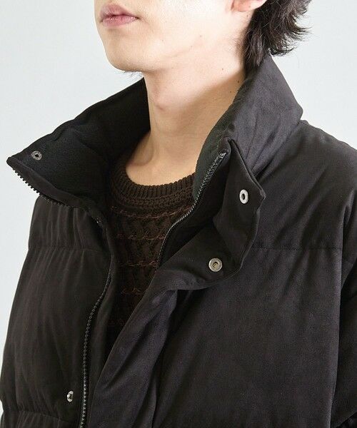 MEN'S BIGI / メンズビギ ブルゾン | ビーガンスウェード中綿ブルゾン | 詳細10