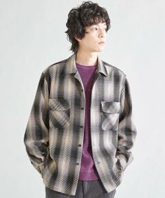 MEN'S BIGI / メンズビギ ブルゾン | チェックボードシャツブルゾン