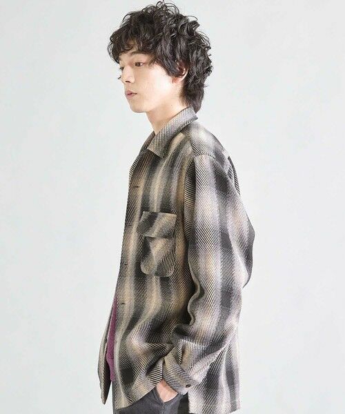 MEN'S BIGI / メンズビギ ブルゾン | チェックボードシャツブルゾン | 詳細3