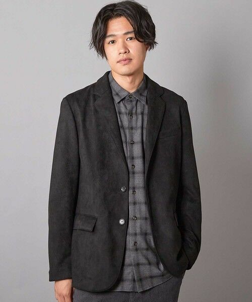 MEN'S BIGI / メンズビギ テーラードジャケット | リラックスフィットフェイクスエードジャケット | 詳細6
