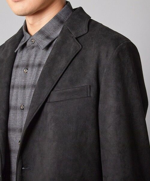 MEN'S BIGI / メンズビギ テーラードジャケット | リラックスフィットフェイクスエードジャケット | 詳細9