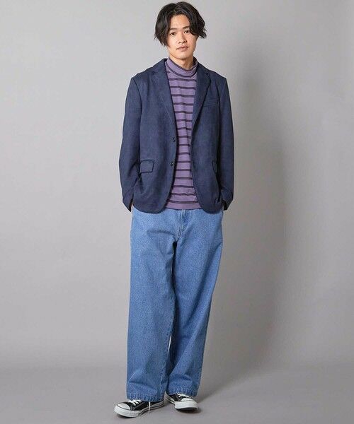 MEN'S BIGI / メンズビギ テーラードジャケット | リラックスフィットフェイクスエードジャケット | 詳細17