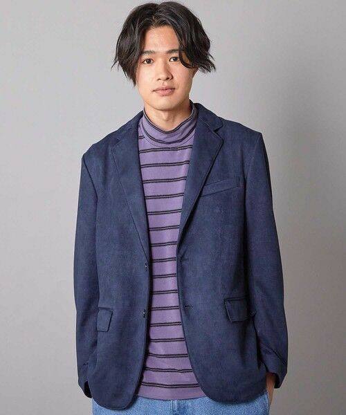 MEN'S BIGI / メンズビギ テーラードジャケット | リラックスフィットフェイクスエードジャケット | 詳細13