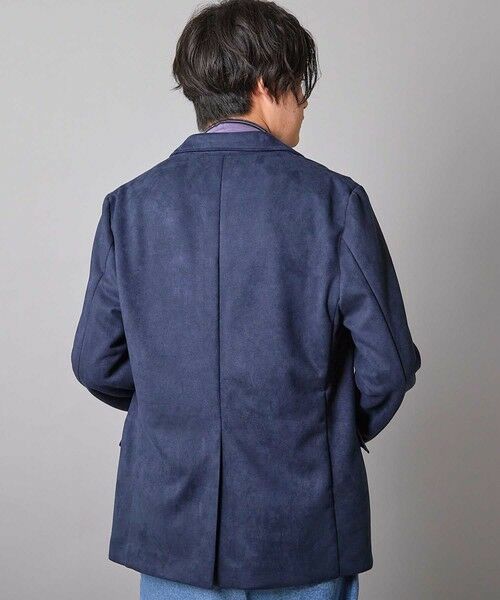 MEN'S BIGI / メンズビギ テーラードジャケット | リラックスフィットフェイクスエードジャケット | 詳細15