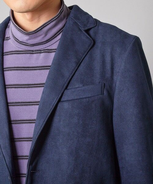 MEN'S BIGI / メンズビギ テーラードジャケット | リラックスフィットフェイクスエードジャケット | 詳細16
