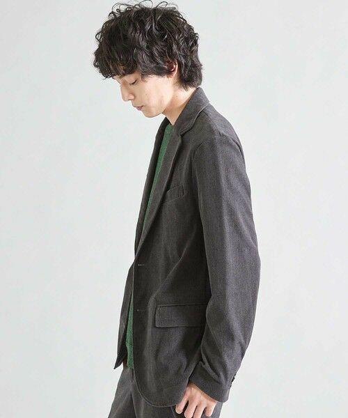 MEN'S BIGI / メンズビギ テーラードジャケット | ヘリンボーンコーデュロイジャケット | 詳細3