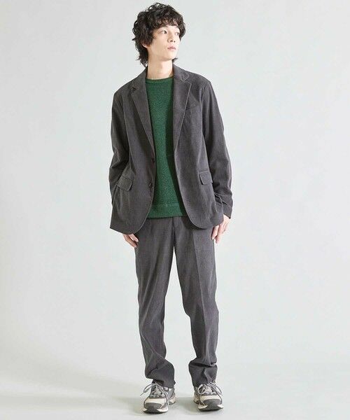 MEN'S BIGI / メンズビギ テーラードジャケット | ヘリンボーンコーデュロイジャケット | 詳細7