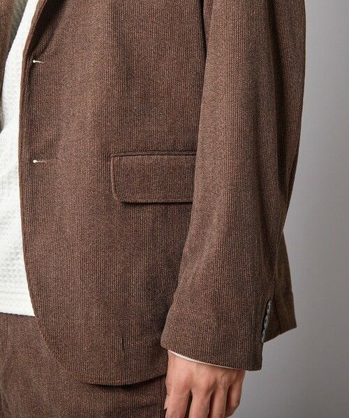MEN'S BIGI / メンズビギ テーラードジャケット | ヘリンボーンコーデュロイジャケット | 詳細13