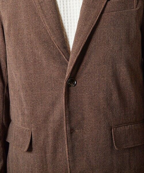 MEN'S BIGI / メンズビギ テーラードジャケット | ヘリンボーンコーデュロイジャケット | 詳細14