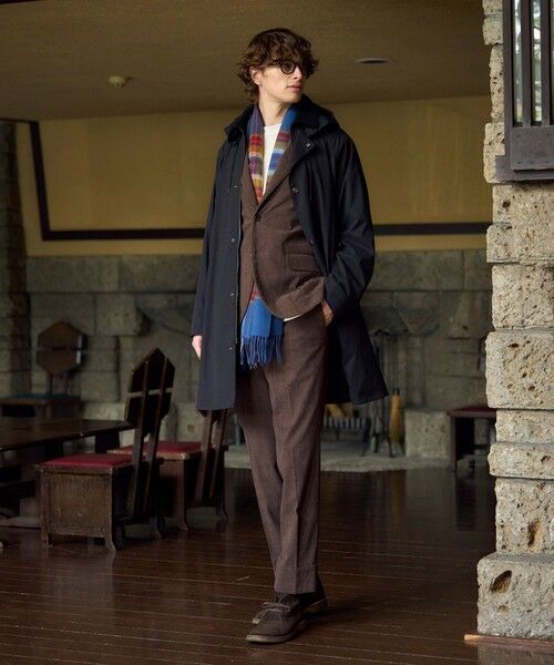 MEN'S BIGI / メンズビギ テーラードジャケット | ヘリンボーンコーデュロイジャケット | 詳細8