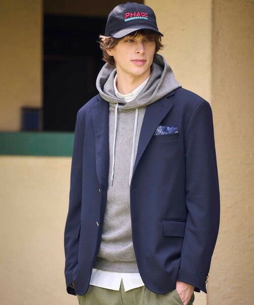 MEN'S BIGI / メンズビギ テーラードジャケット | トラディショナルブレザージャケット | 詳細1