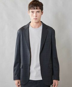 MEN'S BIGI / メンズビギ テーラードジャケット | プリントジャージージャケット