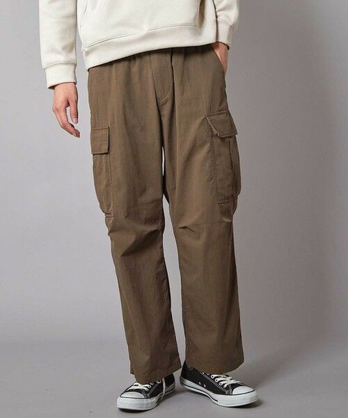 MEN'S BIGI / メンズビギ その他パンツ | リラックスフィットイージーカーゴパンツ(ブラウン)