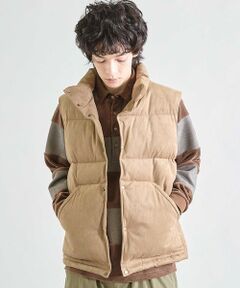 MEN'S BIGI / メンズビギ ダウンジャケット・ベスト | フェイクスウェード 中綿ベスト