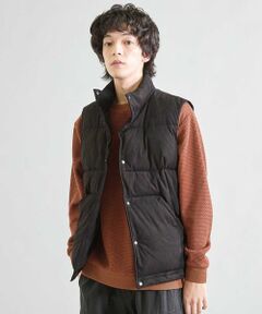 MEN'S BIGI / メンズビギ ダウンジャケット・ベスト | フェイクスウェード 中綿ベスト