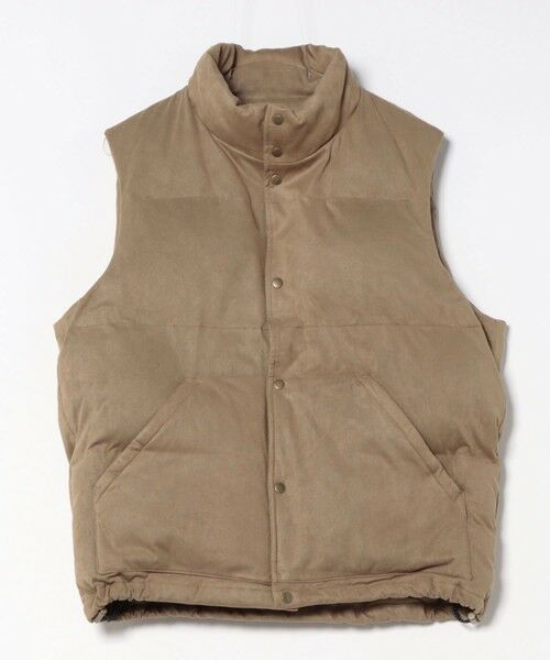 MEN'S BIGI / メンズビギ ダウンジャケット・ベスト | フェイクスウェード 中綿ベスト | 詳細9