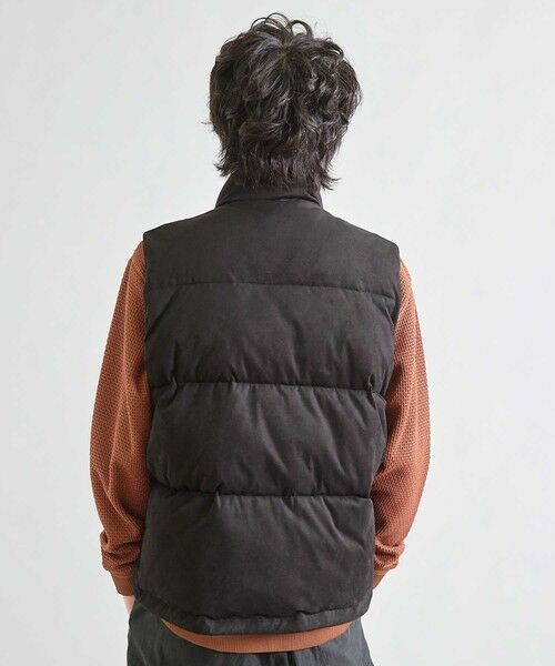 MEN'S BIGI / メンズビギ ダウンジャケット・ベスト | フェイクスウェード 中綿ベスト | 詳細12