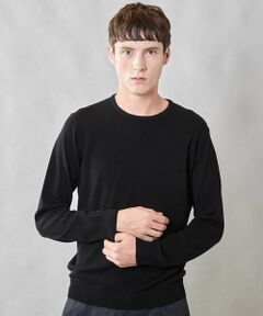MEN'S BIGI / メンズビギ ニット・セーター | 【 吸湿・発熱・保温】ウォッシャブル クルーネック ニット