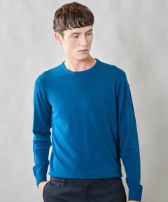 MEN'S BIGI / メンズビギ ニット・セーター | 【 吸湿・発熱・保温】ウォッシャブル クルーネック ニット