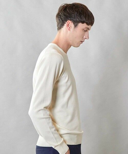 MEN'S BIGI / メンズビギ ニット・セーター | 【 吸湿・発熱・保温】ウォッシャブル クルーネック ニット | 詳細2