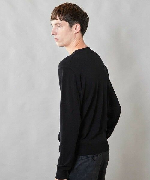 MEN'S BIGI / メンズビギ ニット・セーター | 【 吸湿・発熱・保温】ウォッシャブル クルーネック ニット | 詳細7