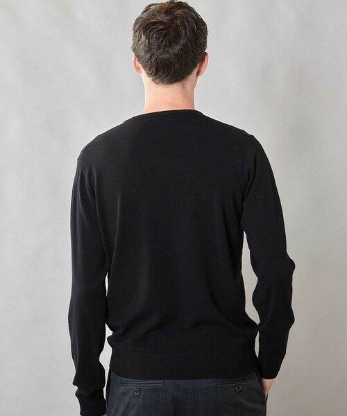 MEN'S BIGI / メンズビギ ニット・セーター | 【 吸湿・発熱・保温】ウォッシャブル クルーネック ニット | 詳細8