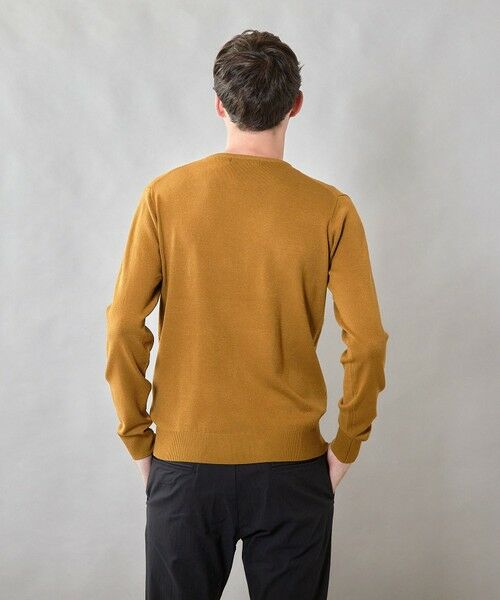 MEN'S BIGI / メンズビギ ニット・セーター | 【 吸湿・発熱・保温】ウォッシャブル クルーネック ニット | 詳細13