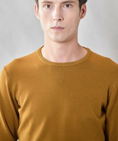 MEN'S BIGI / メンズビギ ニット・セーター | 【 吸湿・発熱・保温】ウォッシャブル クルーネック ニット | 詳細14
