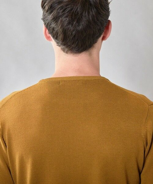 MEN'S BIGI / メンズビギ ニット・セーター | 【 吸湿・発熱・保温】ウォッシャブル クルーネック ニット | 詳細15