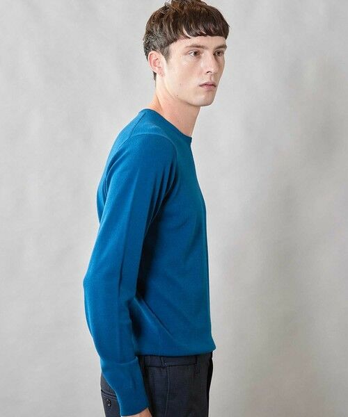 MEN'S BIGI / メンズビギ ニット・セーター | 【 吸湿・発熱・保温】ウォッシャブル クルーネック ニット | 詳細19