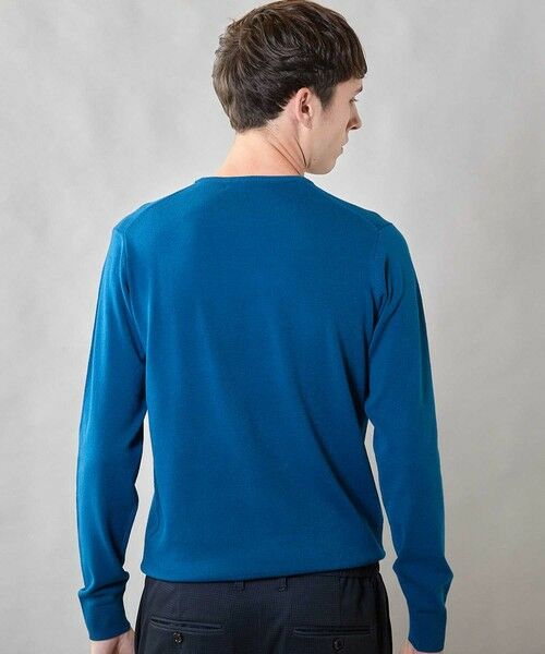 MEN'S BIGI / メンズビギ ニット・セーター | 【 吸湿・発熱・保温】ウォッシャブル クルーネック ニット | 詳細20