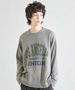 MEN'S BIGI / メンズビギ ニット・セーター | ソフトタッチファンシーヤーン杢ニット