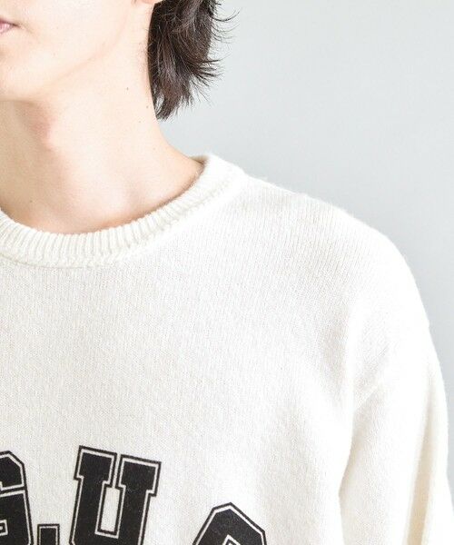 MEN'S BIGI / メンズビギ ニット・セーター | ソフトタッチファンシーヤーン杢ニット | 詳細4