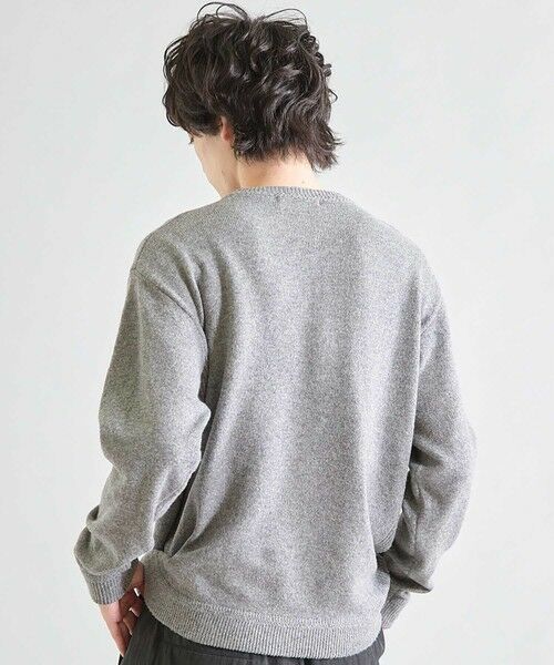 MEN'S BIGI / メンズビギ ニット・セーター | ソフトタッチファンシーヤーン杢ニット | 詳細7