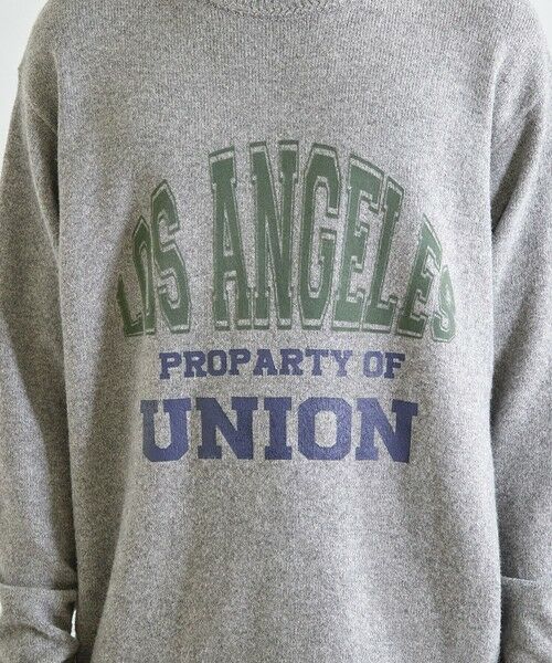 MEN'S BIGI / メンズビギ ニット・セーター | ソフトタッチファンシーヤーン杢ニット | 詳細8