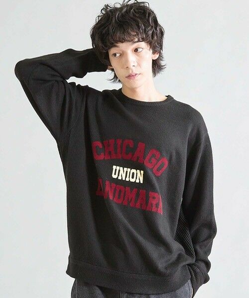 MEN'S BIGI / メンズビギ ニット・セーター | ソフトタッチファンシーヤーン杢ニット | 詳細10