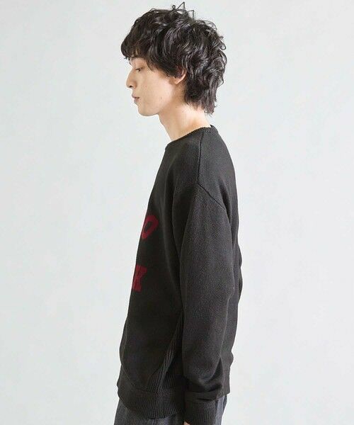 MEN'S BIGI / メンズビギ ニット・セーター | ソフトタッチファンシーヤーン杢ニット | 詳細11