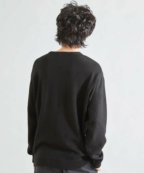 MEN'S BIGI / メンズビギ ニット・セーター | ソフトタッチファンシーヤーン杢ニット | 詳細12