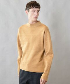 MEN'S BIGI / メンズビギ ニット・セーター | 【ウォッシャブル素材】モックネック Wフェイスリバーシブルニット